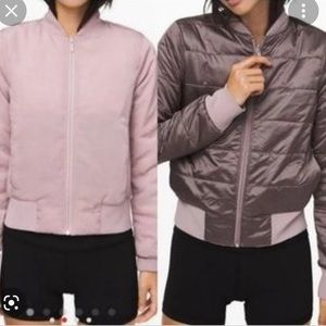 Lululemon reversible bomber jacket